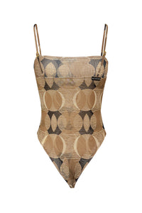 Illusion Upcycled Mesh One Piece // Mahina