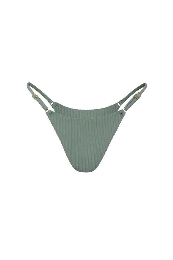 Makai String Bikini Bottom // Sage